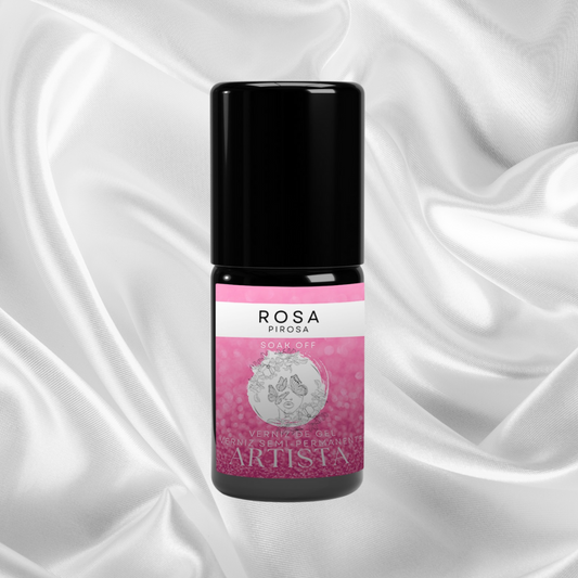 Verniz Gel Artista Rosa Pirosa